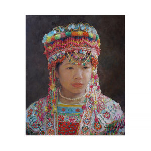 A Girl of the Miao Tribe