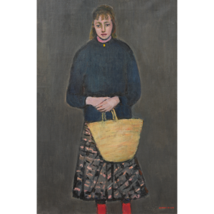 Woman With Shopping Basket